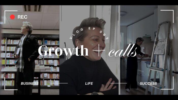 vlog - growing a business