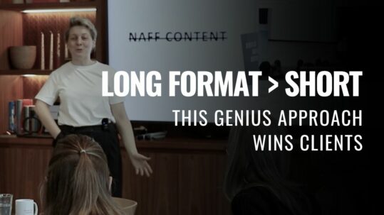 marketing business coach long format content
